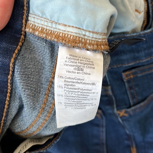 Madewell Medium Rinse Roadtripper high Rise Skinny Blue Denim Jeans - Picture 7 of 12